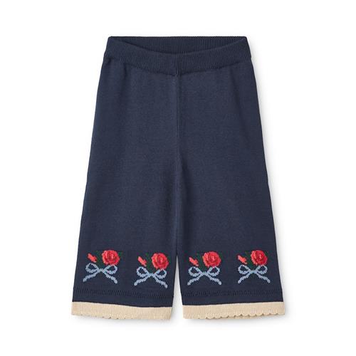 Flöss Bianca Bukser New Navy  New Navy 86 cm  Marineblå  86 cm  Drenge, Piger