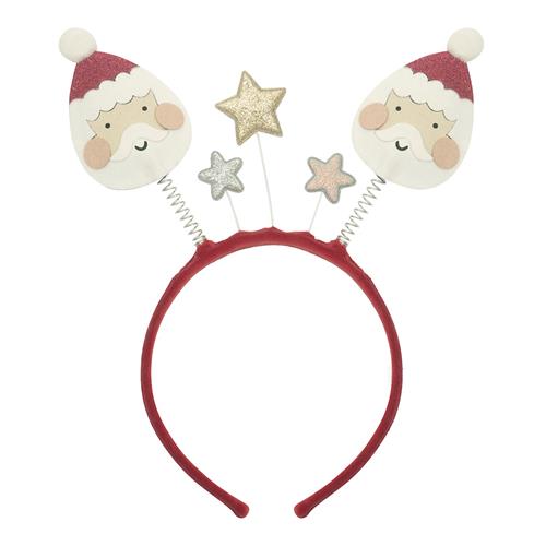 Mimi & Lula Alice Band Hårbånd-udklædning Santa Boppers Christmas  Santa Boppers Christmas One Size  Rød  One Size  Piger