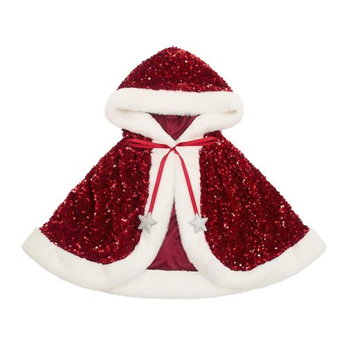 Mimi & Lula Fru Julemand I Kappe – Klæd Hende Ud Sequin Christmas  Sequin Christmas One Size  Rød  One Size  Drenge, Piger