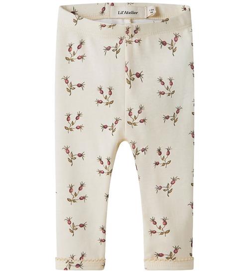 LIl' Atelier Leggings - NbfLayo - Turtledove/ROSEHIP