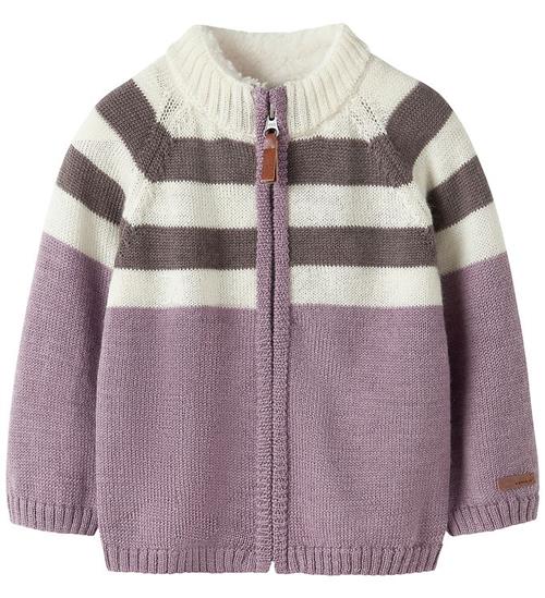 Name It Cardigan - Uld - Strik - NmfWriss - Toadstool