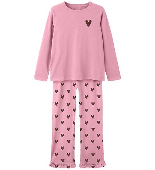 Name It Nattøj - 2-delt - NkfReaq - Full Blooming Pink