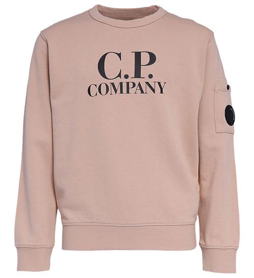 C.P. Company Sweatshirt - Misty Rose m. Logo