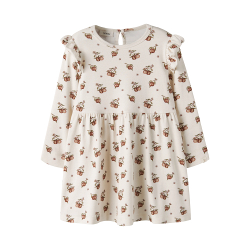 LIL ATELIER Kjole Gayo Turtledove Apple