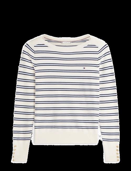Tommy Hilfiger | Co Jersey Fine Gg Boat-Nk Ls Swt | XL