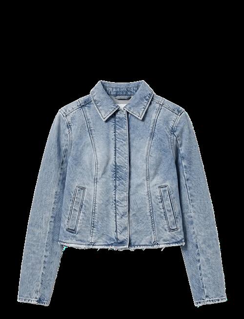 NEUW | Bias Cut Denim Jacketlight Vintage Indigo | XS
