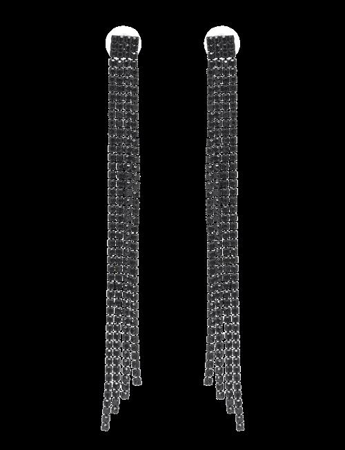 Pipol's Bazaar | Chiara Ear Long Black | ONE SIZE