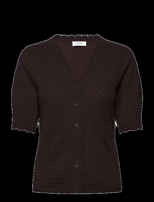 Rosemunde | Rwlaica Cashmere Crochet  Ss V-Neck | XS