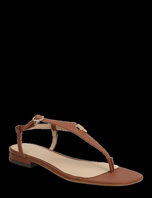 Lauren Ralph Lauren | Everley Ii Crosshatch Leather Sandal | 37.5