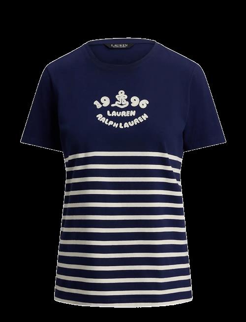 Lauren Ralph Lauren | Cotton Jersey-Knt-T-Shirt | XS