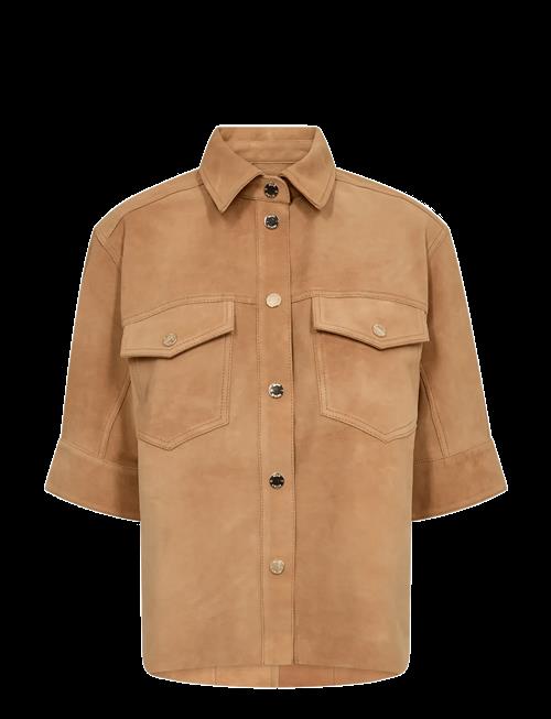 MOS MOSH | Mmsigga Ss Suede Shirt | L
