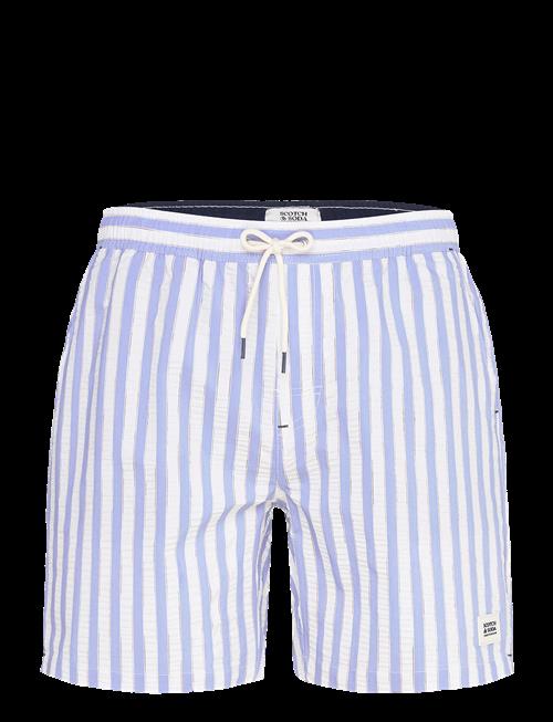 Scotch & Soda | Striped Midlength Swim Shorts | XL