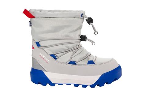 Viking Spaceship Warm SC WP Vinterstøvler Light Grey Royal Blue  Light Grey Royal Blue 28 EU  Grå  28 EU  Drenge, Piger