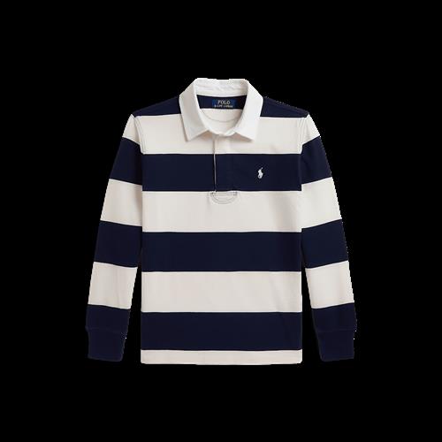Ralph Lauren Polo Med Lange Ærmer Refined Navy  Refined Navy/Nevis M  Marineblå  M  Drenge