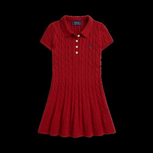 Ralph Lauren Kjole Camden Red  Camden Red 5 Y  Rød  5 år  Piger