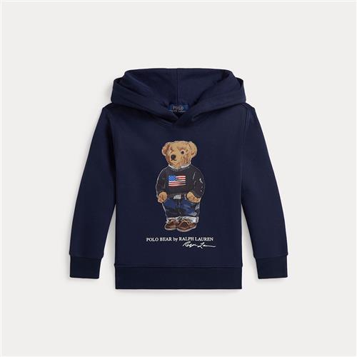 Ralph Lauren Polo Bear Fleece Hoodie Cruise Navy Core Bear 14-16 Y  Marineblå  14-16 år  Drenge