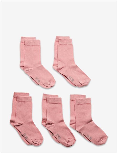 Minymo | Ankle Sock -Solid (5-Pack) | 23-26