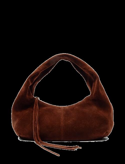 Nunoo | Small Alma Suede Chocolate Núnoo X Lia | ONE SIZE