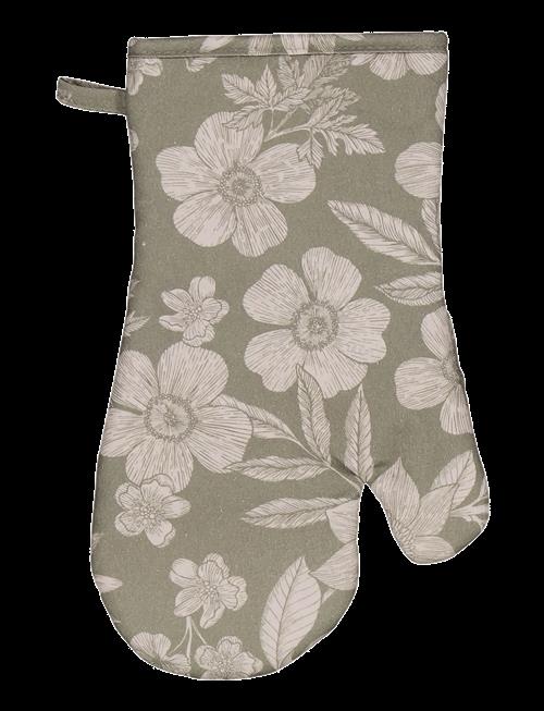 Noble House | Oven Glove Stella Khaki Green 15X30 | 15X30CM