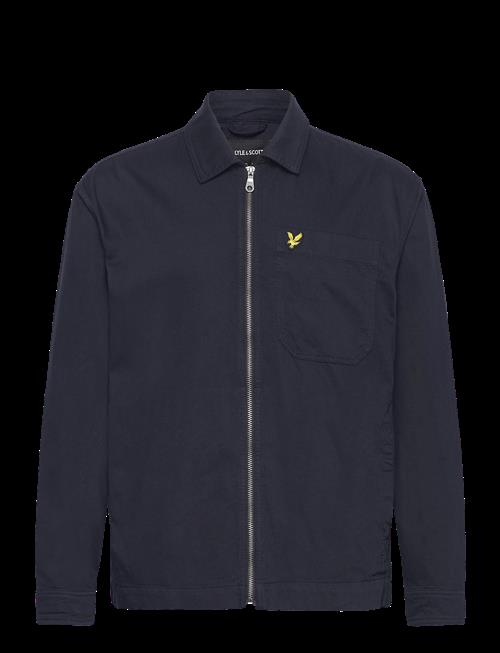 Lyle & Scott | Enzyme Wash Zip Through Overshirt | XXL