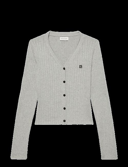 Calvin Klein Jeans | Cotton Rib Cardigan | L