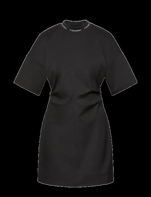 Calvin Klein Jeans | Ss Logo Rib Interlock T-Shirt Dr | XXS