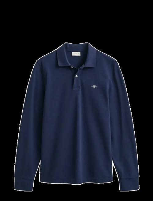 Se Gant | Long Sleeve Polo Shirt | L hos Booztlet