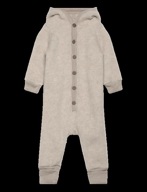 mikk-line | Wool Baby Suit W. Hood | 86