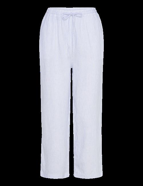 Mango | Straight Linen-Blend Trousers | S