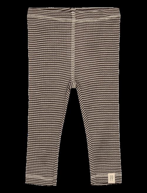 Petit Piao | Ppdante Leggings Merino Wool Striped | 80