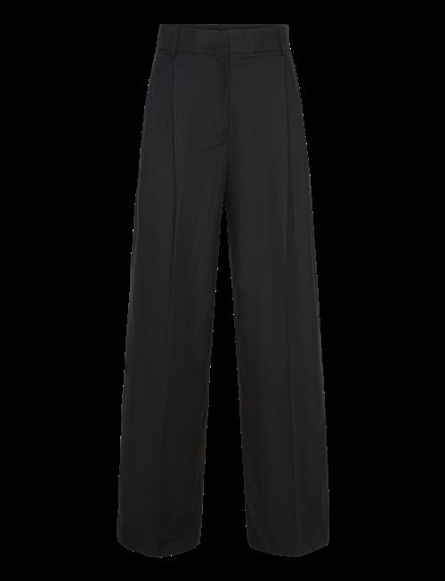 Mango | Straight-Leg Cotton Pleated Trousers | 34