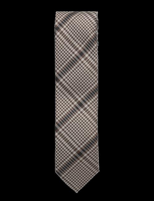 Lindbergh Black | Checked Tie 7 Cm | ONE SIZE