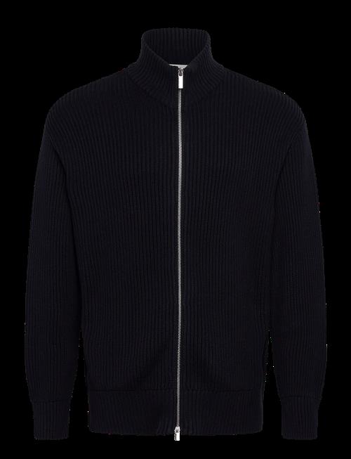 Selected | Slhdry Ls Knit Relaxed Full Zip Collar | XL