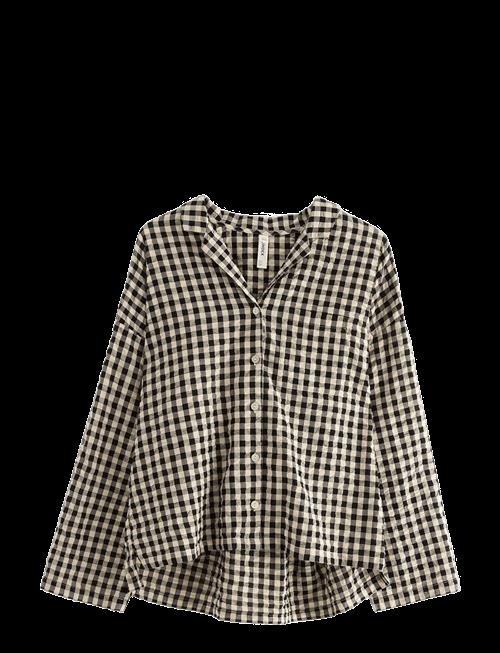 Lindex | Pyjama Shirt In Seersucker | L