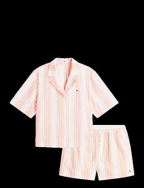Tommy Hilfiger | Ss Shirt Linen Pj Shorts Set | M