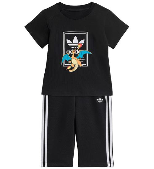 adidas Originals Sæt - T-shirt/Sweatpants - Black/Black