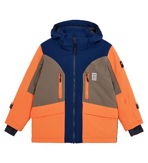 LEGOÂ® Wear Vinterjakke - LWJian 713 - Blå/Brun/Orange