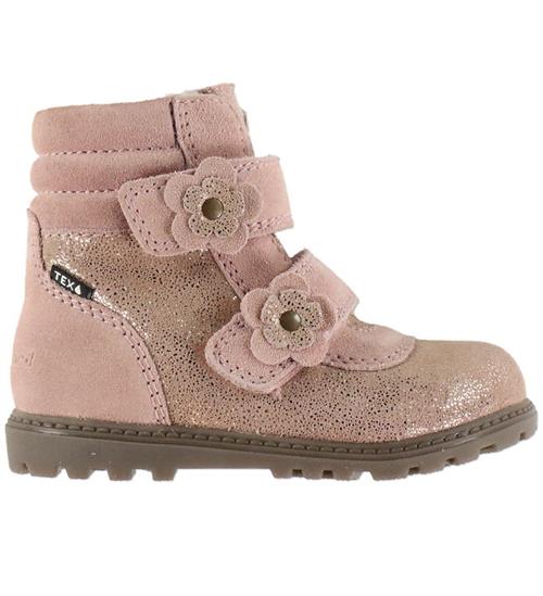 Bundgaard Vinterstøvler - Tokker Flower - Vintage Rose Glitter