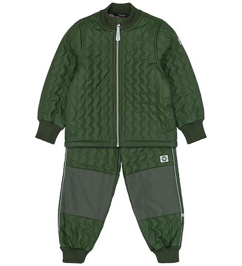 Mikk-Line Termotøj m. Fleece - Duvet - Coated - Kombu Green