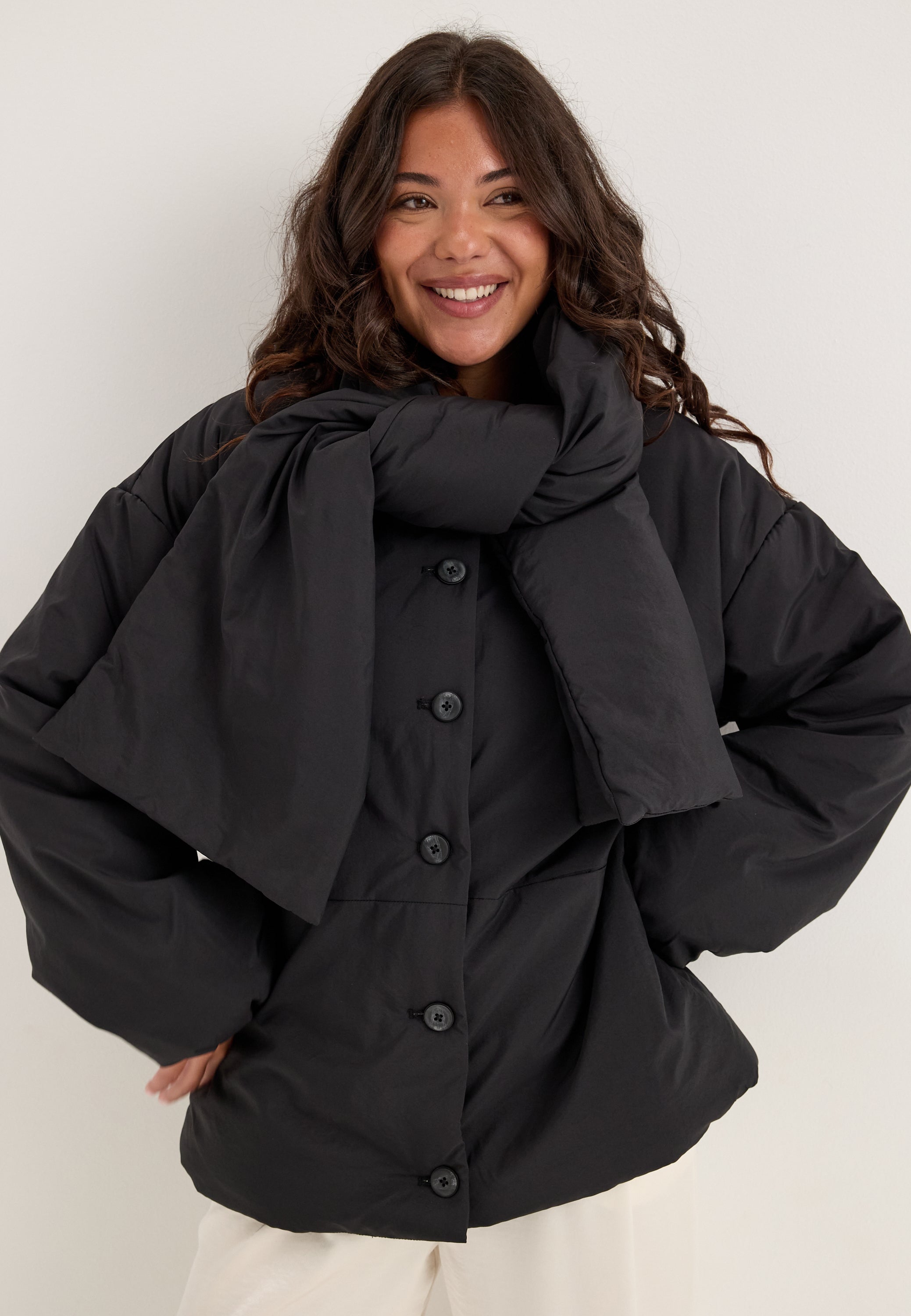 Object Collectors Item Objgemmi L/S LO SCARF JACKET