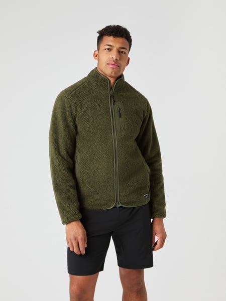 Björn Borg Centre Pile Jacket Grøn, S