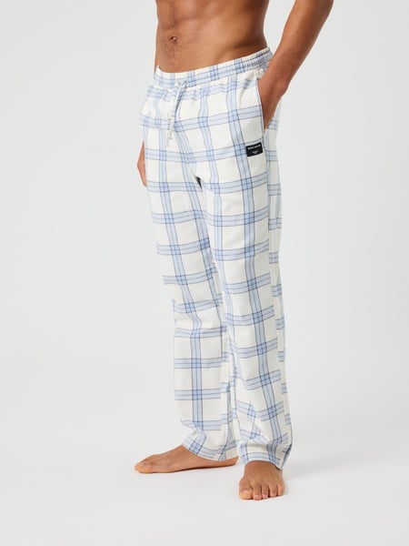 Björn Borg Core Flannel Pyjama Pants Blå, XS