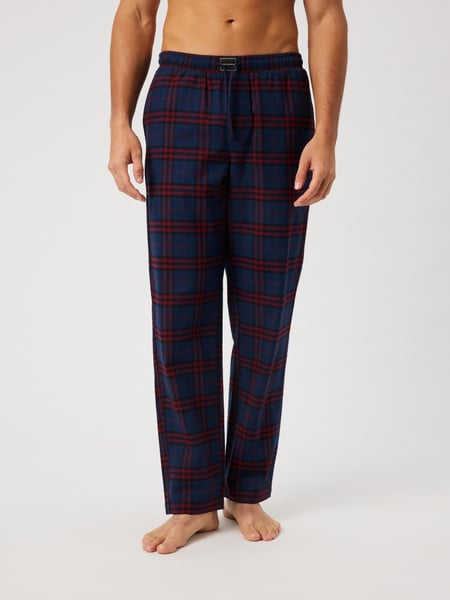 Björn Borg Core Flannel Pyjama Pants Sort, XS