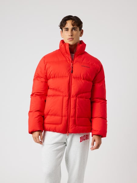 Björn Borg Borg Puffer Jacket Rød, XL