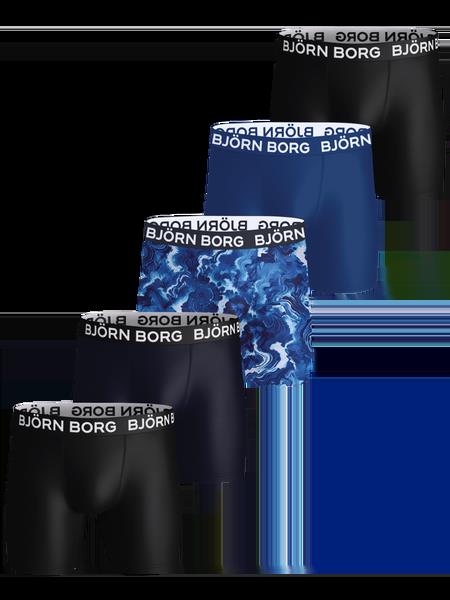 Björn Borg Sports Microfiber Boxers 5-pack Sort, XXL