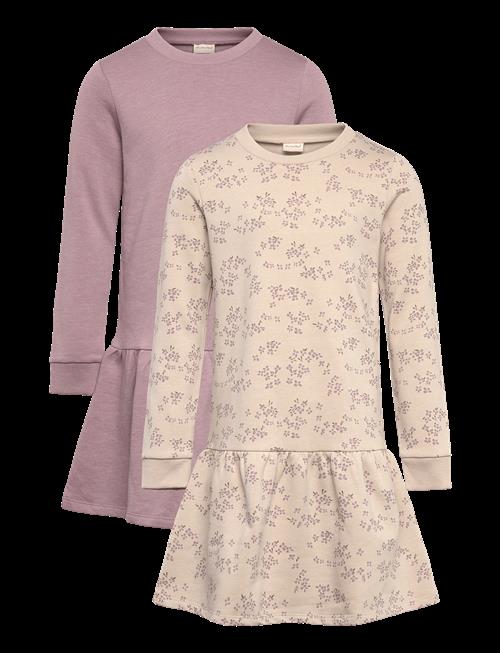Minymo | Sweat Dress Ls (2-Pack) | 116
