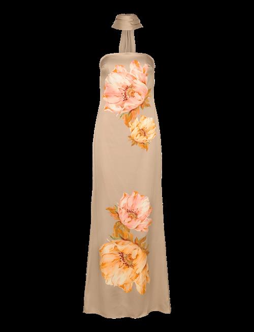 Malina | Zelda Scarf Detail Maxi Dress | 42