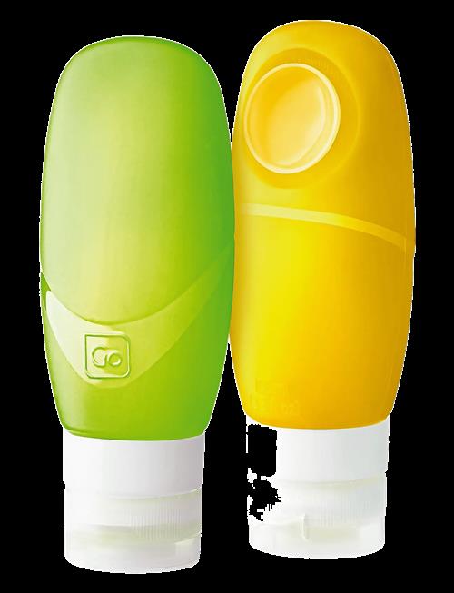 Go Travel | Duo Squeezy Bottles (100Ml) | ONE SIZE