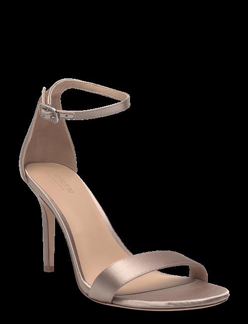 Lauren Ralph Lauren | Allie Pavé-Buckle Satin Sandal | 40