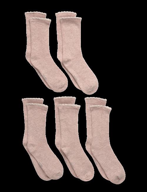 Minymo | Wool Socks 5-Pack Solid | 19\22